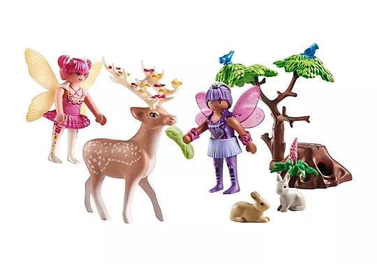 Playmobil - Starter Pack Fairies with Forest Animals