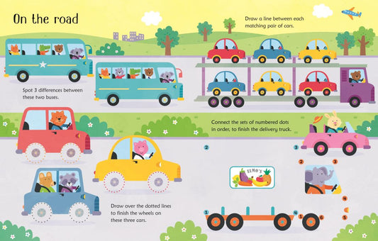 Wipe-Clean Things That Go