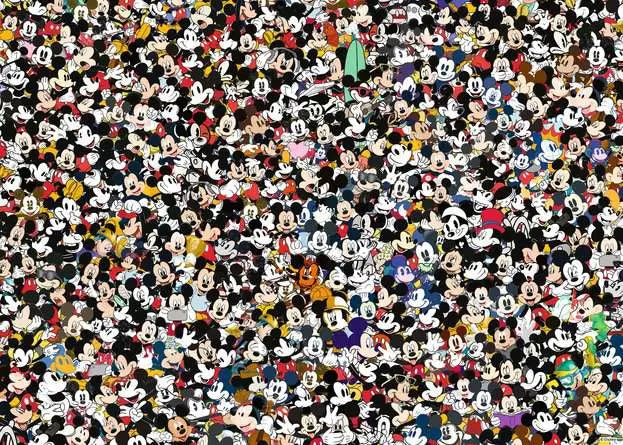 Mickey Challenge - 1000 Pieces