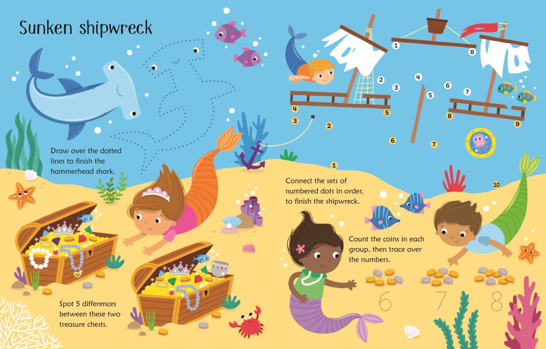 Wipe-Clean Summer Activities