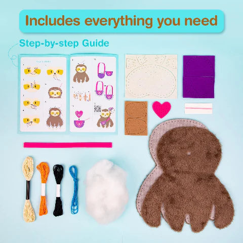 MY FIRST SEWING DOLL – SLOTH