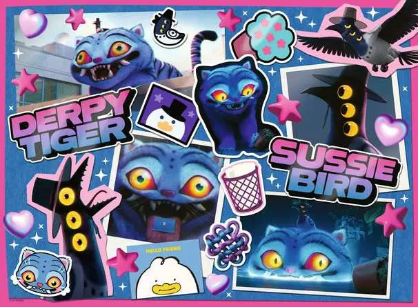 300 XXL pieces - KPop Demon Hunters - Derpy & Sussie