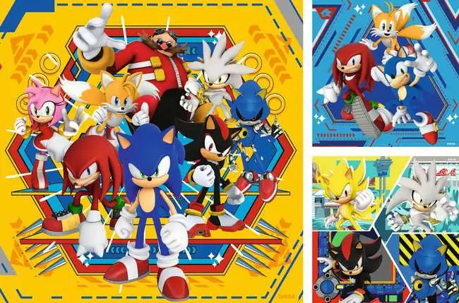 3x49 pieces - Sonic the Hedgehog