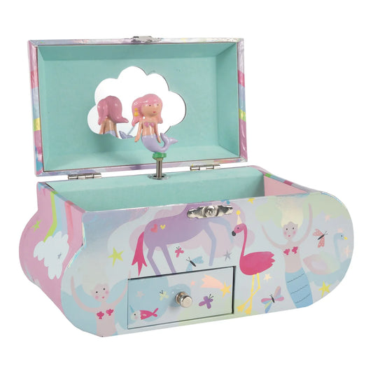 Musical Jewelry Box Cloud Shape - Fantasy