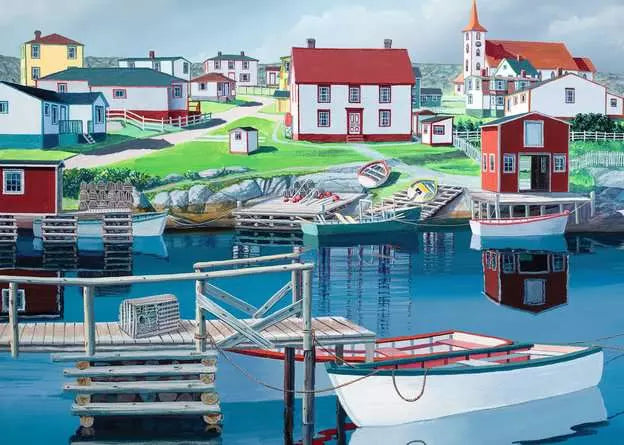 Canadian Collection: Greenspond Harbour - 1000 Pieces