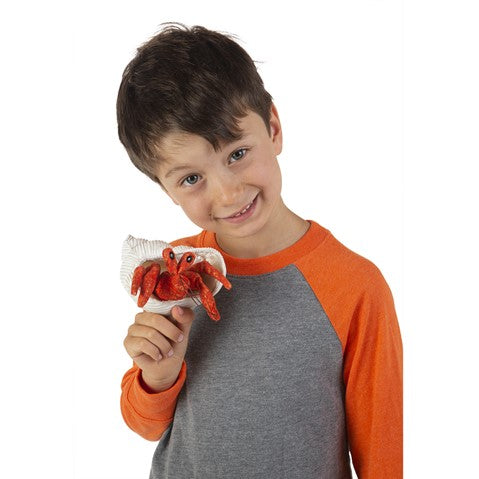 Folkmanis Puppets - Mini Hermit Crab