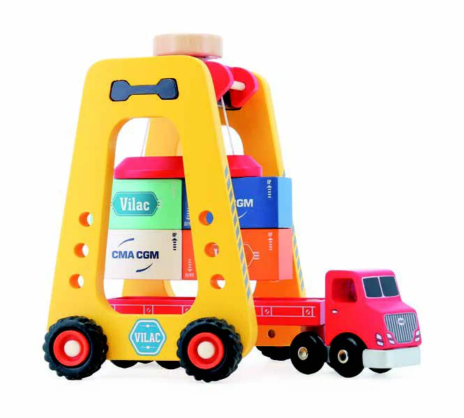 Container Crane and Truck