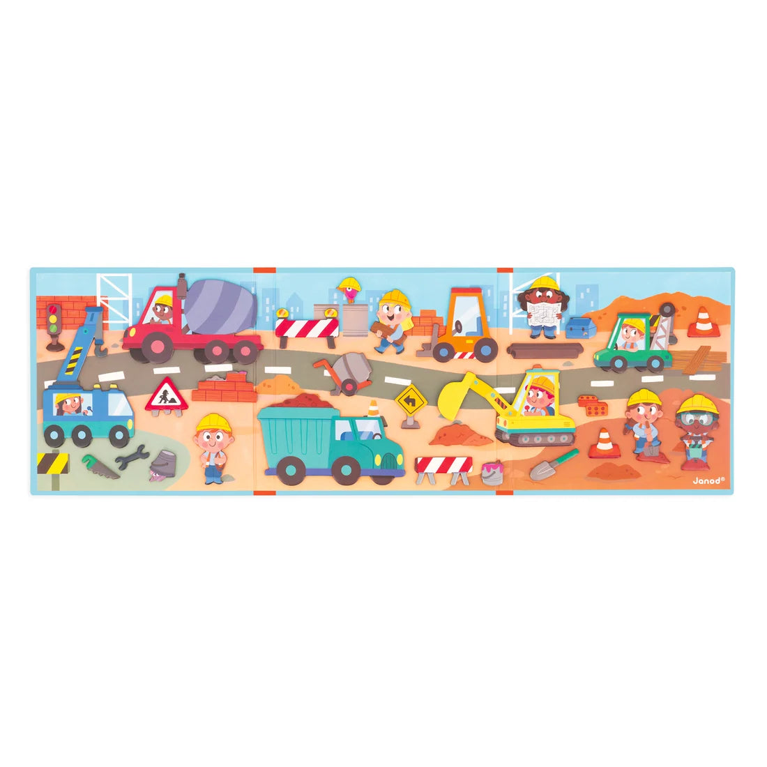 MAGNETI'STORIES - THE BUILDING SITE - 30 PIECES