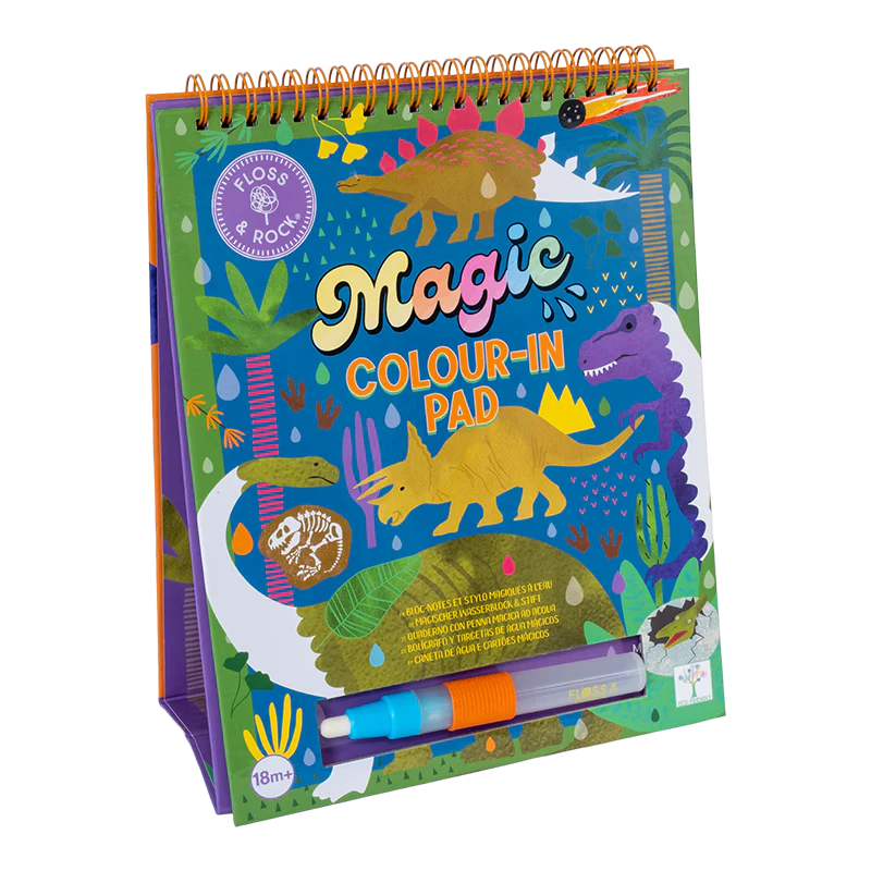 Magic Colour Changing Watercard Easel and Pen - Dinosaur
