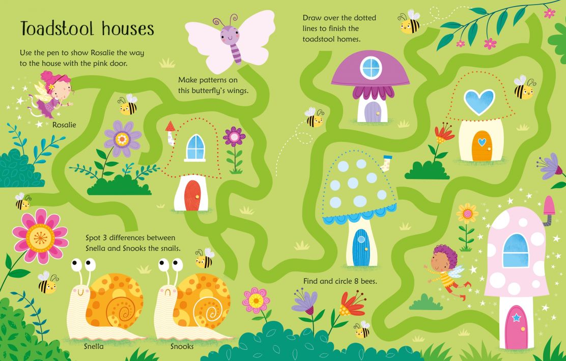 Wipe-Clean Fairy Activities