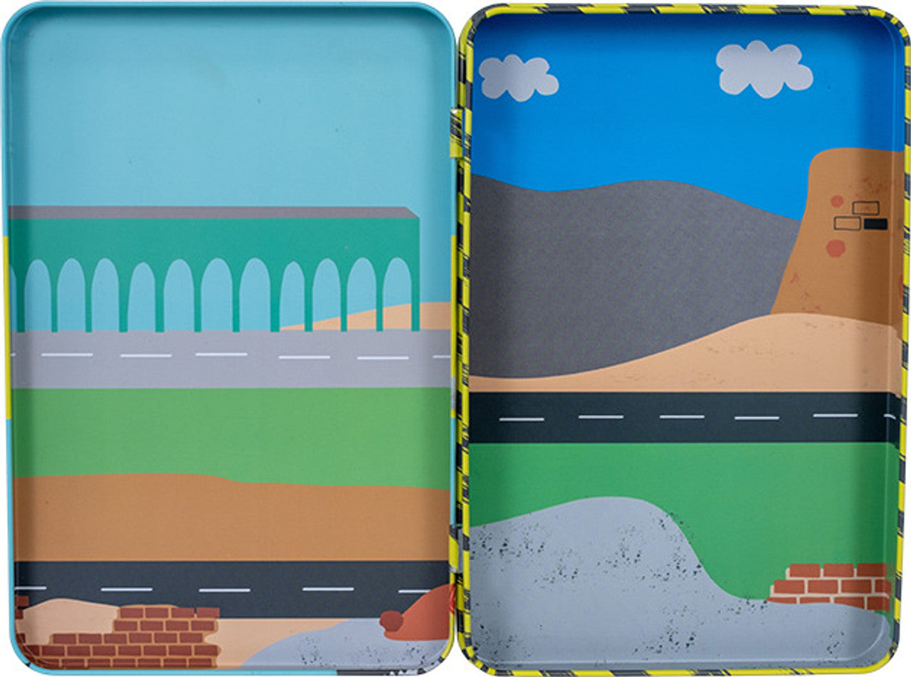 Construction Magnetic Playtime Tin