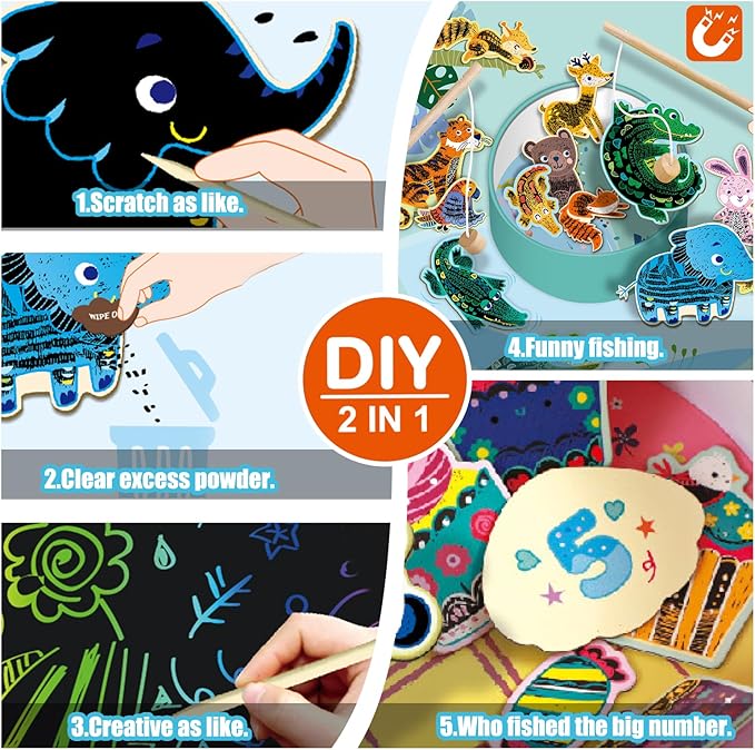 MY FIRST SEWING DOLL – SLOTH (Copy) Scratch ''N'' Catch - Jungle Animals