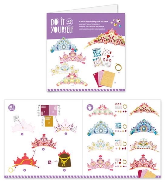 DIY / Mosaic Tiaras / Like a princess