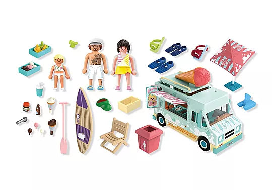 Playmobil - Ice Cream Truck with Surf Shop