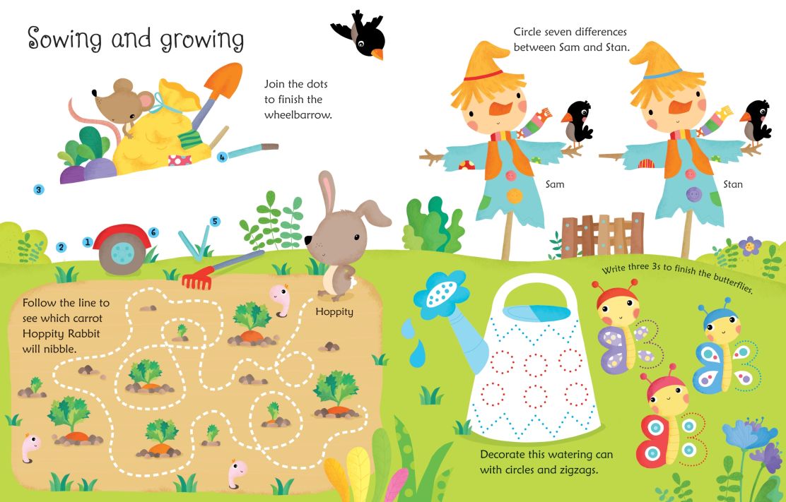 Wipe-Clean Farm Activities