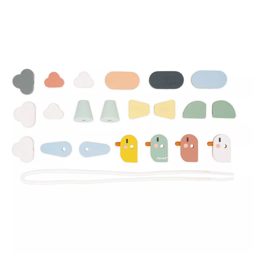 SWEET COCOON: THREAD-YOUR-OWN BIRD BEADS