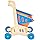 Hape Kid's Wooden Shopping Cart