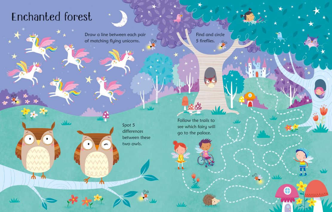 Wipe-Clean Fairy Activities
