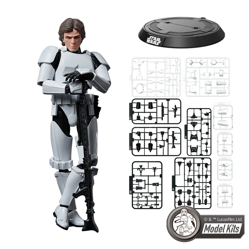 Blokees Star Wars Champion Class 03 Han Solo in Stormtrooper Disguise