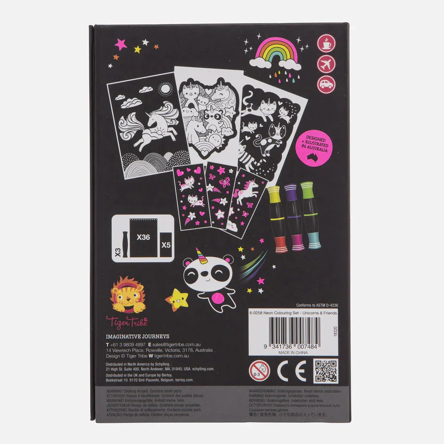 Unicorns & Friends Colouring Set