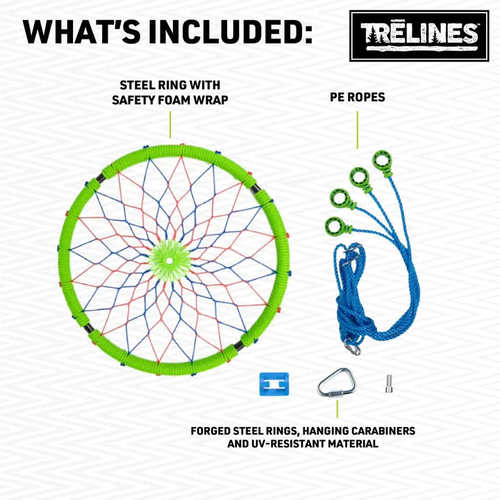 40”Round Disc Dreamcatcher Swing - Trelines