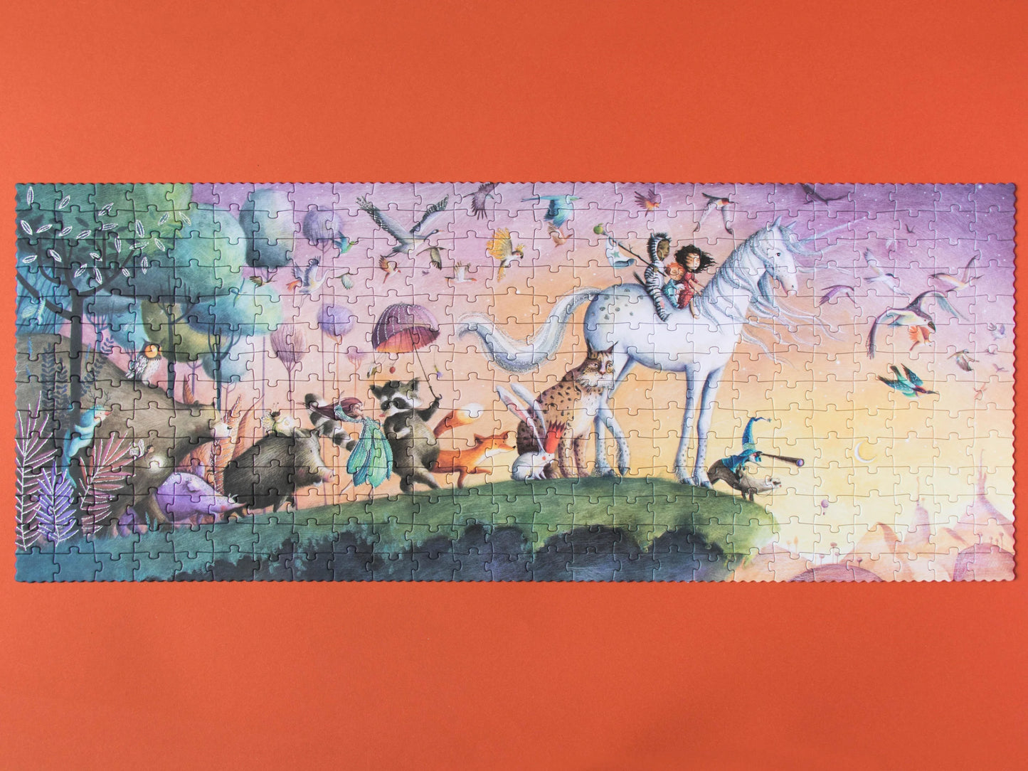 My Unicorn - Giltter puzzle - 350 Pcs