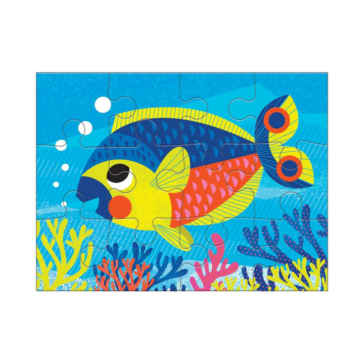 Ocean Friends 4-in-a-Box Puzzle Set