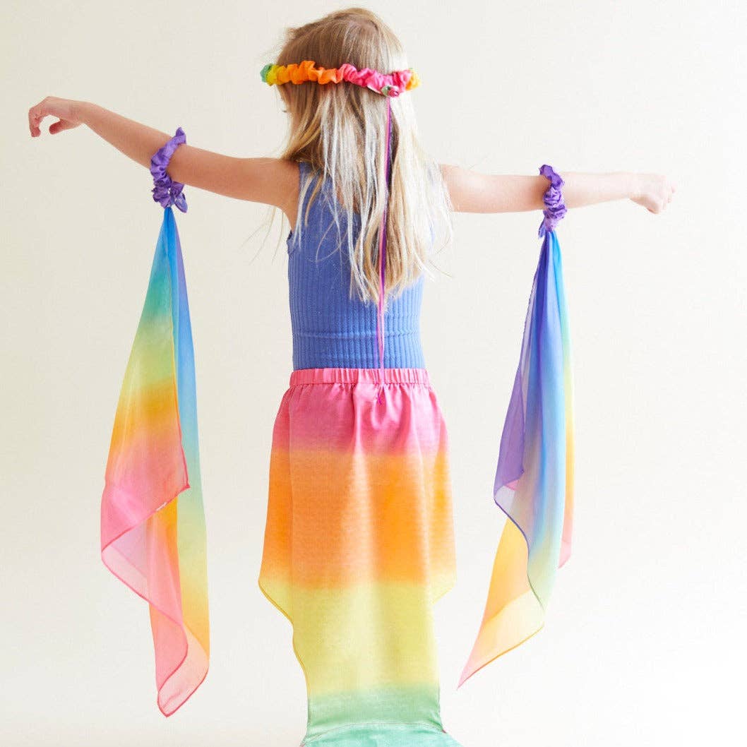 Rainbow Wrist Streamers