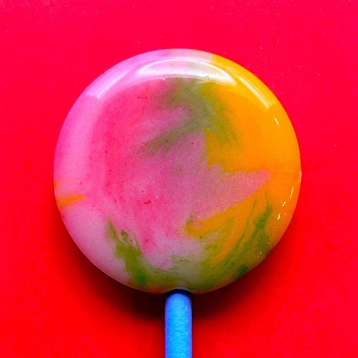 Mini Handcrafted Rainbow Lollipops