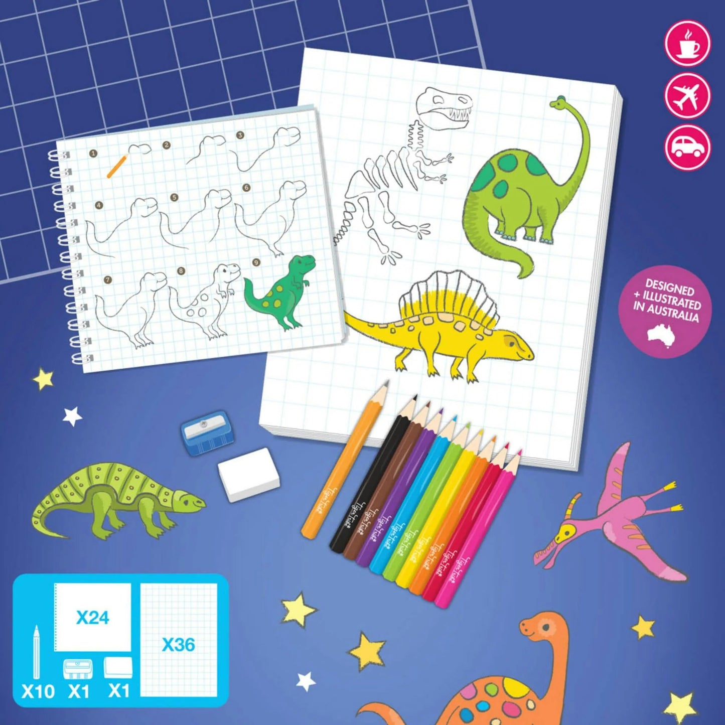 How to Draw - Dinosaurs