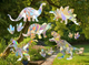 Dinosaur Shape Suncatcher Pack