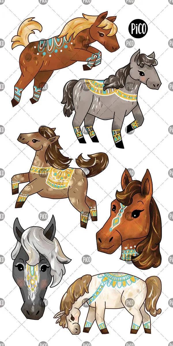 Les chevaux sauvages