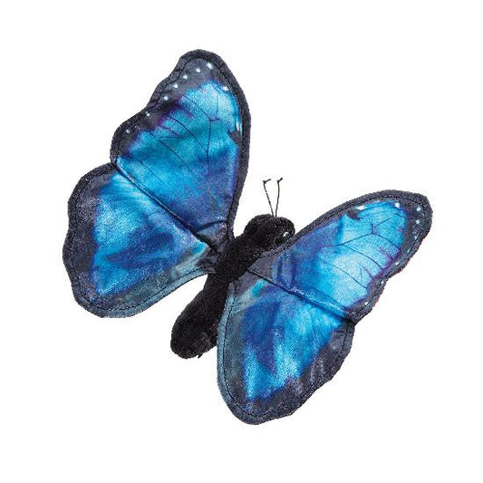 Folkmanis Puppet - Blue Morpho Butterfly