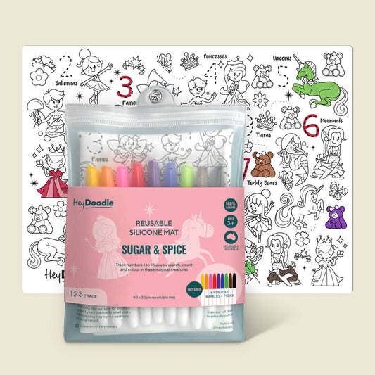 Sugar and Spice Classic Coloring & Doodle Mat