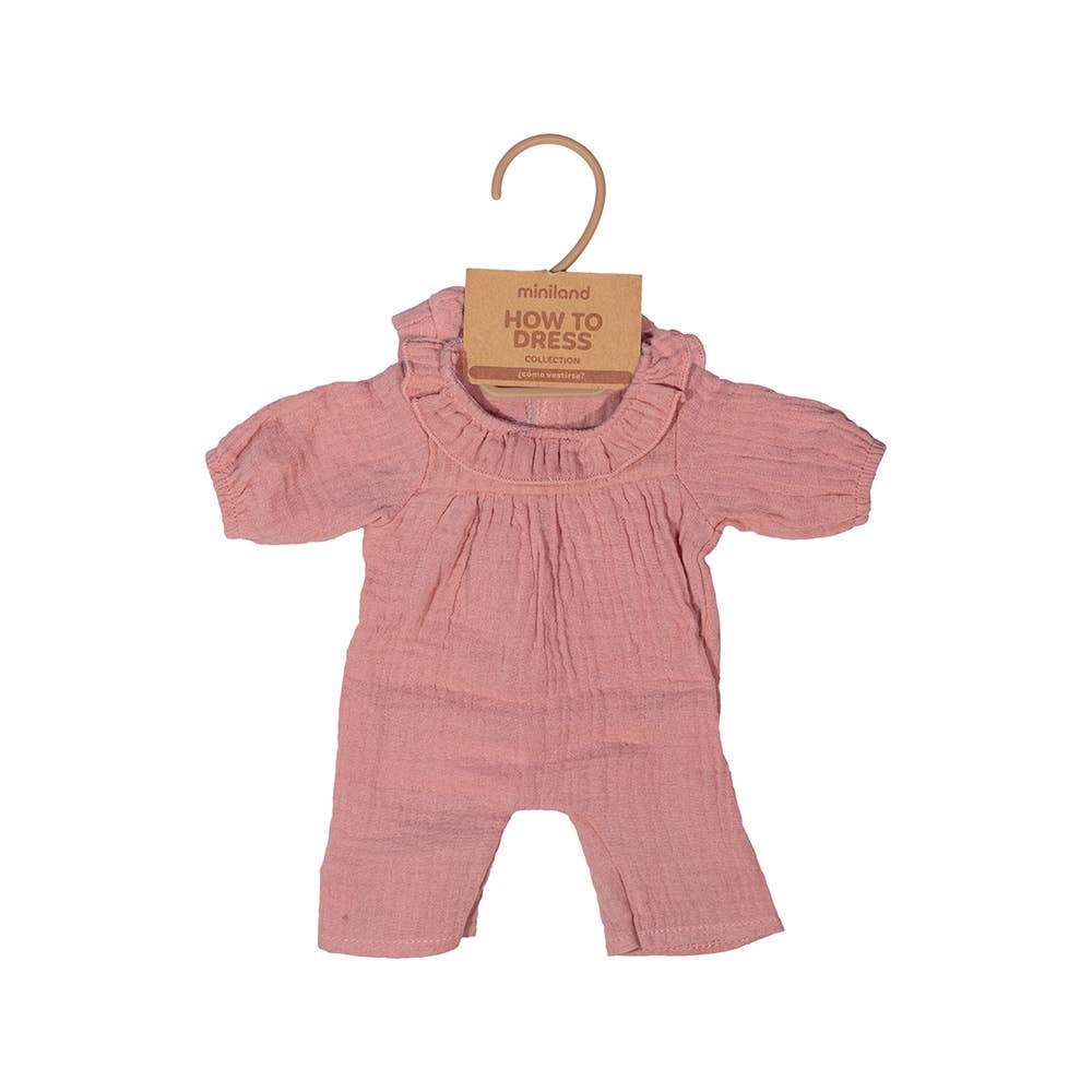 Pajamas with Hat for Dolls 15" - 2 Styles
