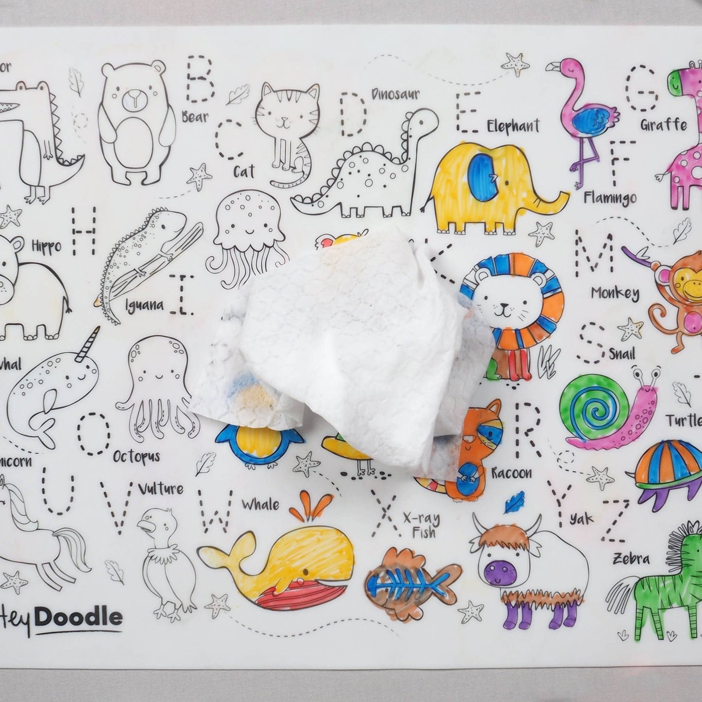 Into The Wild Classic Coloring & Doodle Mat