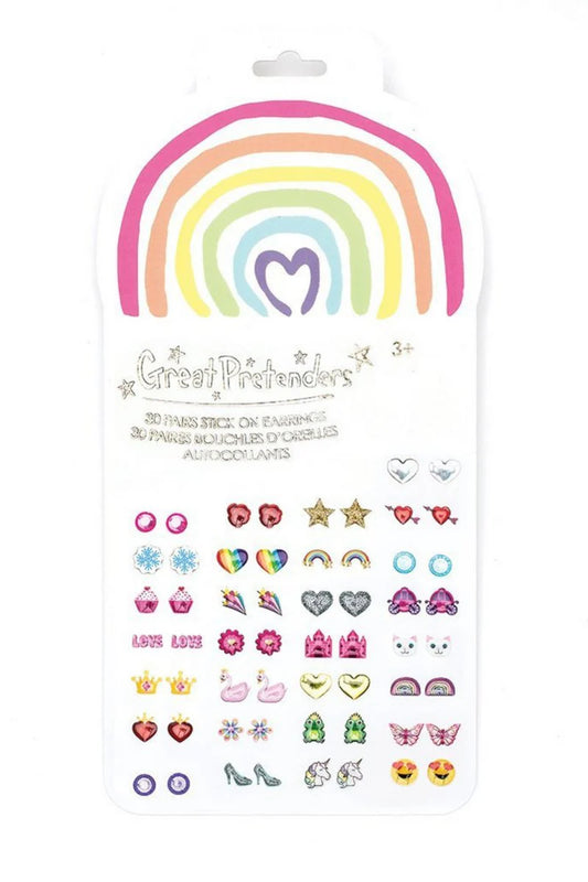Great Pretenders - Heart Sticker Earrings