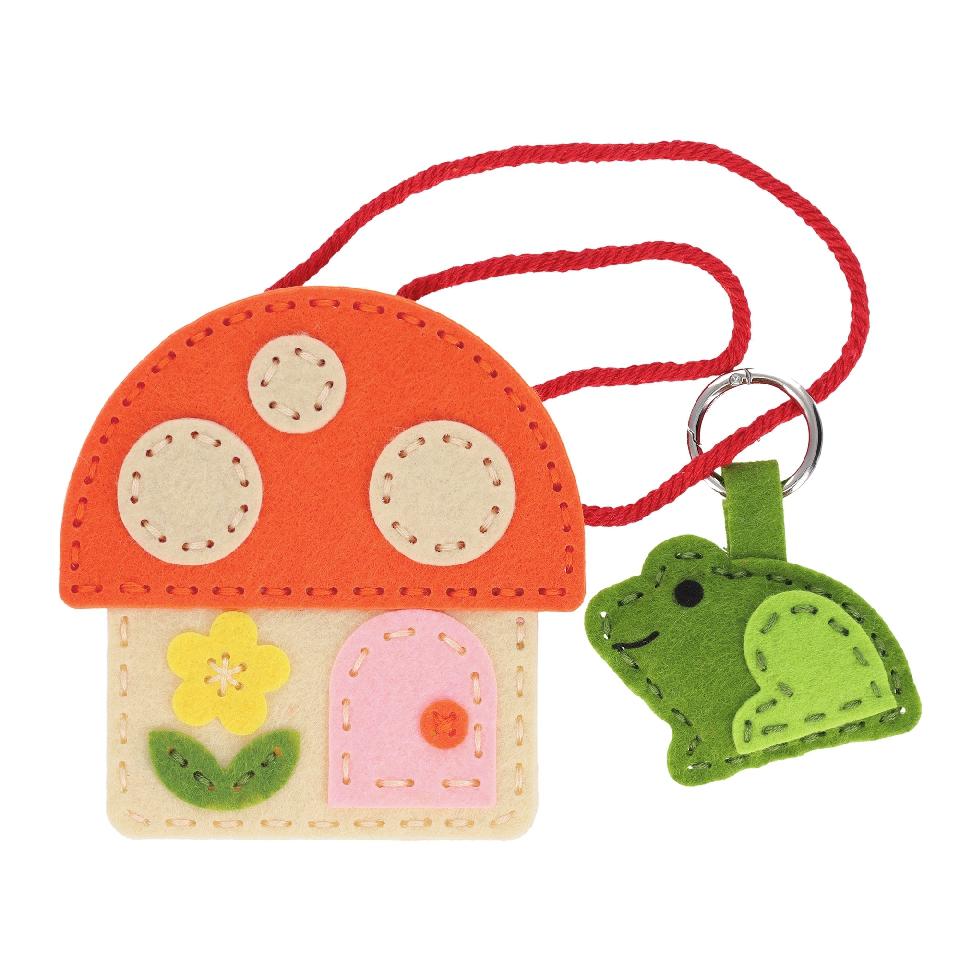 Mini Craft Kit Toadstool Purse