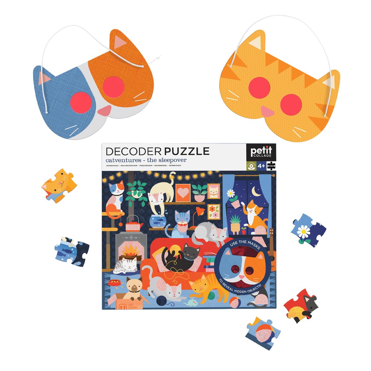 Decoder Puzzle Catventures - The Sleepover