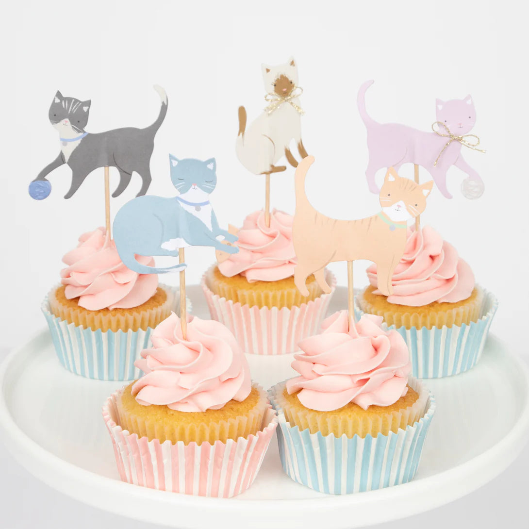 Kitten Cupcake Toppers