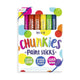 Ooly Chunkies Paint Sticks - set of 12