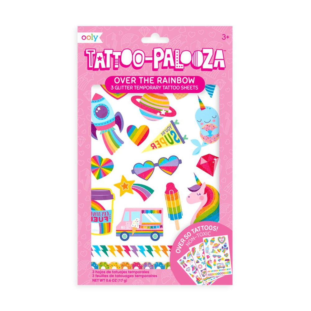 Ooly Tattoo Palooza Over the Rainbow Tattoos