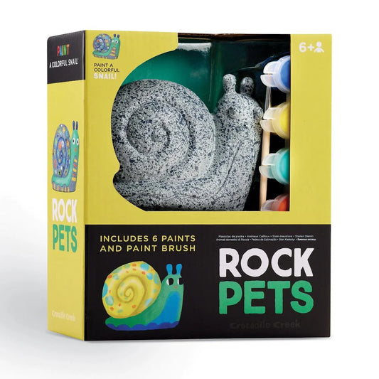 Paint Your Rock Pets (Snail)
