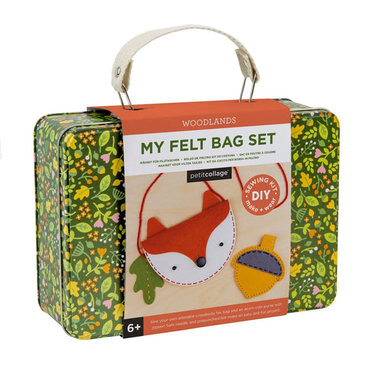 Woodlands Fox My Felt Bag Set Suitcase