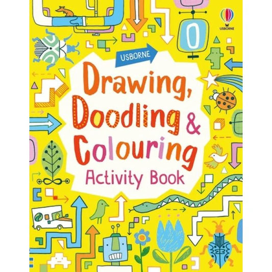 Usborne Drawing, Doodling and Colouring Activity Book