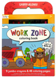 Carry Along Crayons & Coloring Book Kit - Work Zone