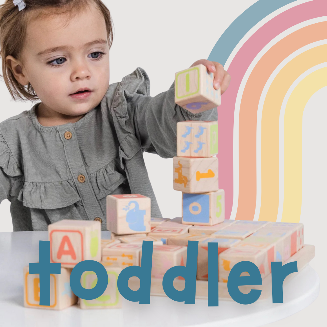 Toddlers Exploring the World