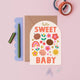 Inclusive New Baby Card | Gender Neutral Modern Baby Card