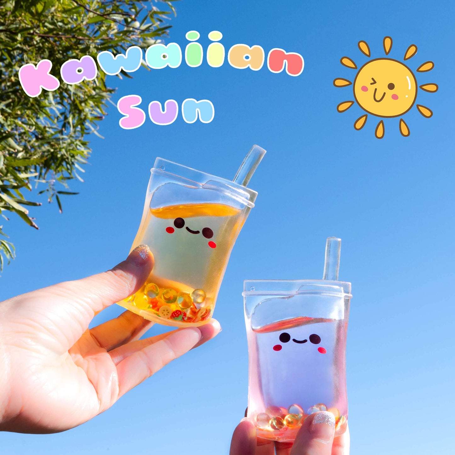 Kawaiian Sun Fruit Juice Sensory Toy