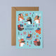 Woodland Truckers Birthday Card